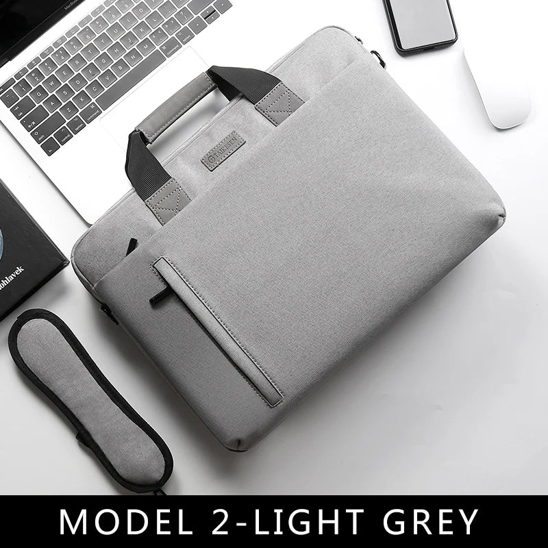 Laptop Bag case 13.3 14 15.6 17.3 inch Waterproof Bag for Macbook Air Pro 13 15 Computer Shoulder Handbag Briefcase Bag