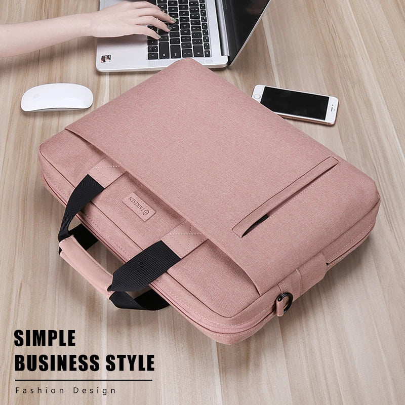 Laptop Bag case 13.3 14 15.6 17.3 inch Waterproof Bag for Macbook Air Pro 13 15 Computer Shoulder Handbag Briefcase Bag