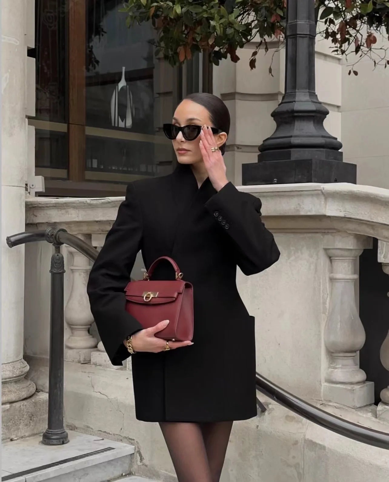 Elegant Luxe Women’s Designer Blazer Dress