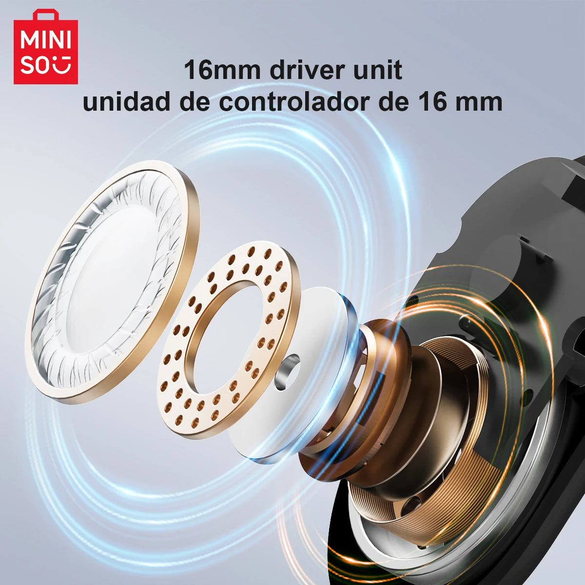 MINISO MS162 Wireless Bluetooth Translation Earbuds