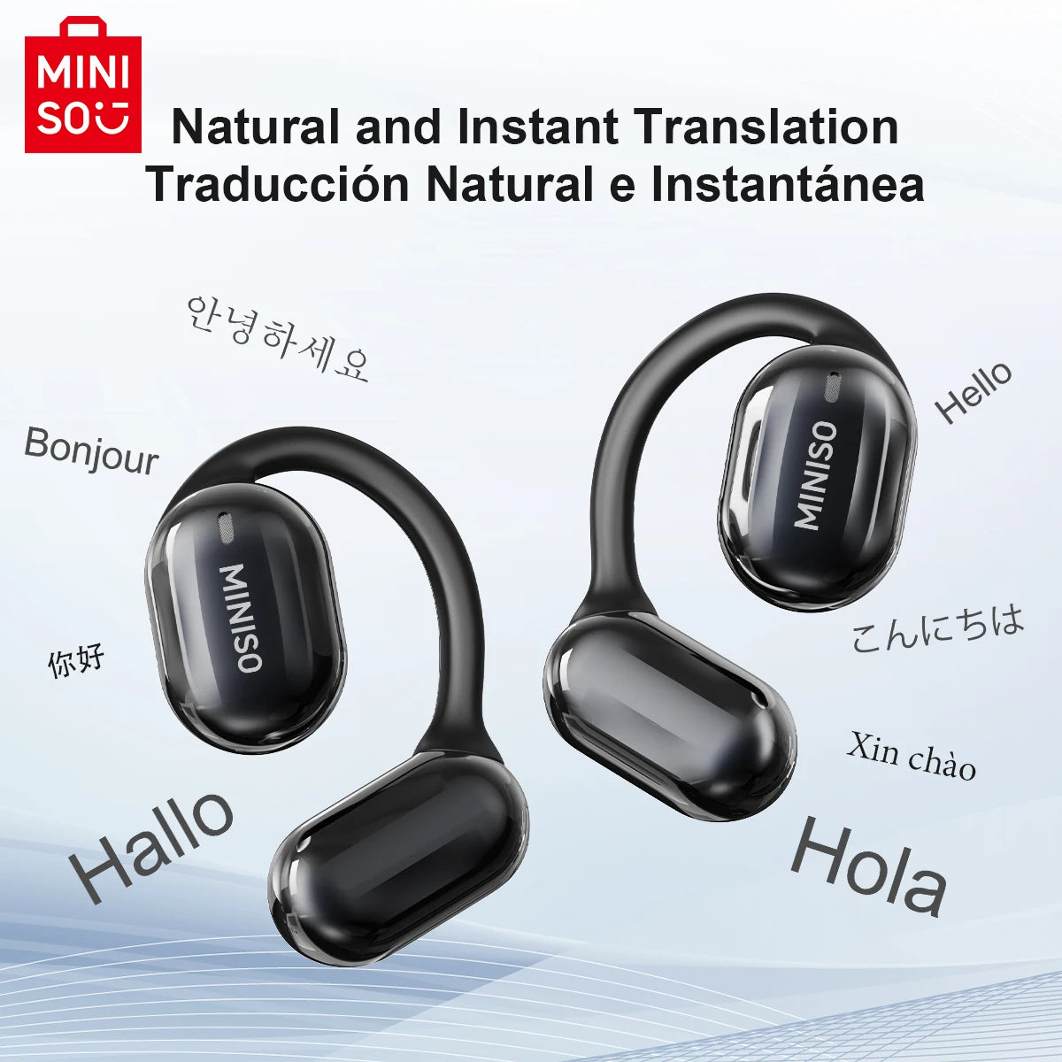 MINISO MS162 Wireless Bluetooth Translation Earbuds