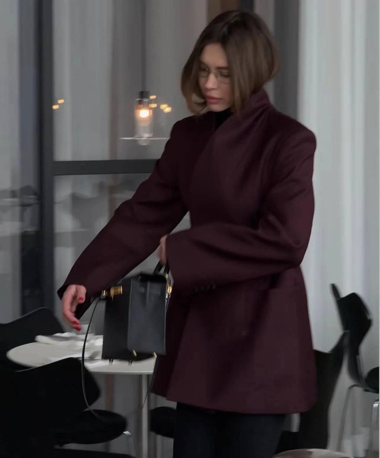 Elegant Luxe Women’s Designer Blazer Dress