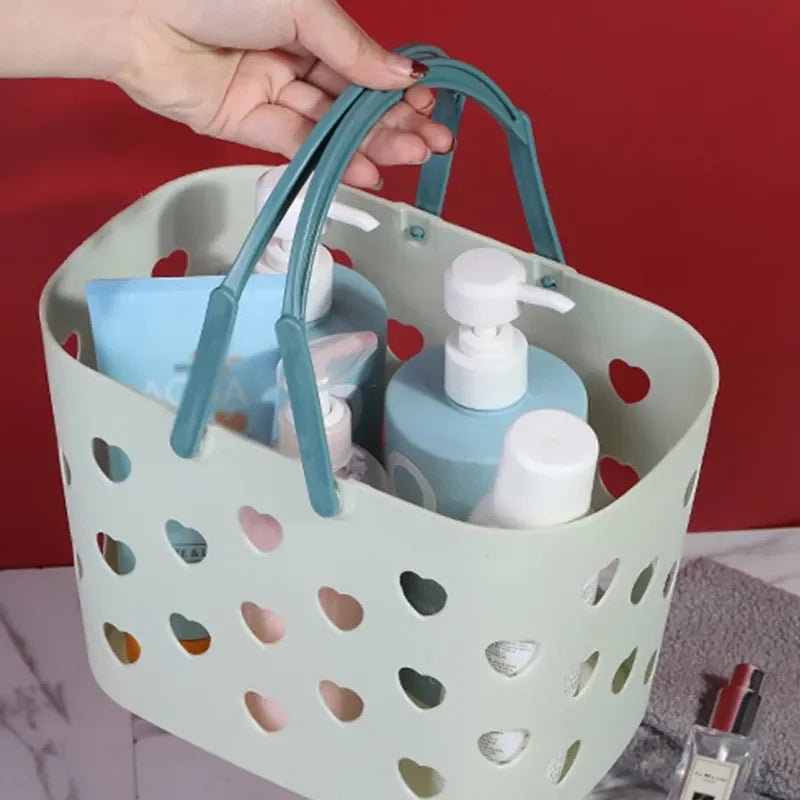 Portable Plastic Shower Tote