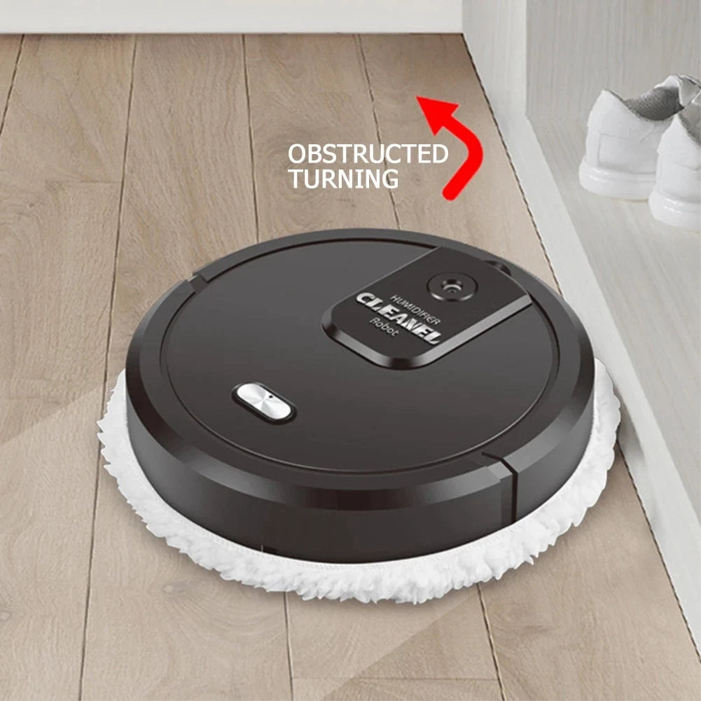 Smart Sweep and Mop Robot Vacuum; Rechargeable