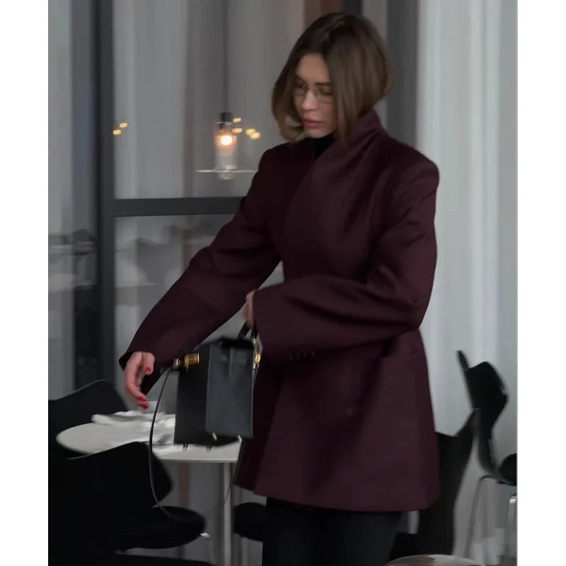Elegant Luxe Women’s Designer Blazer Dress