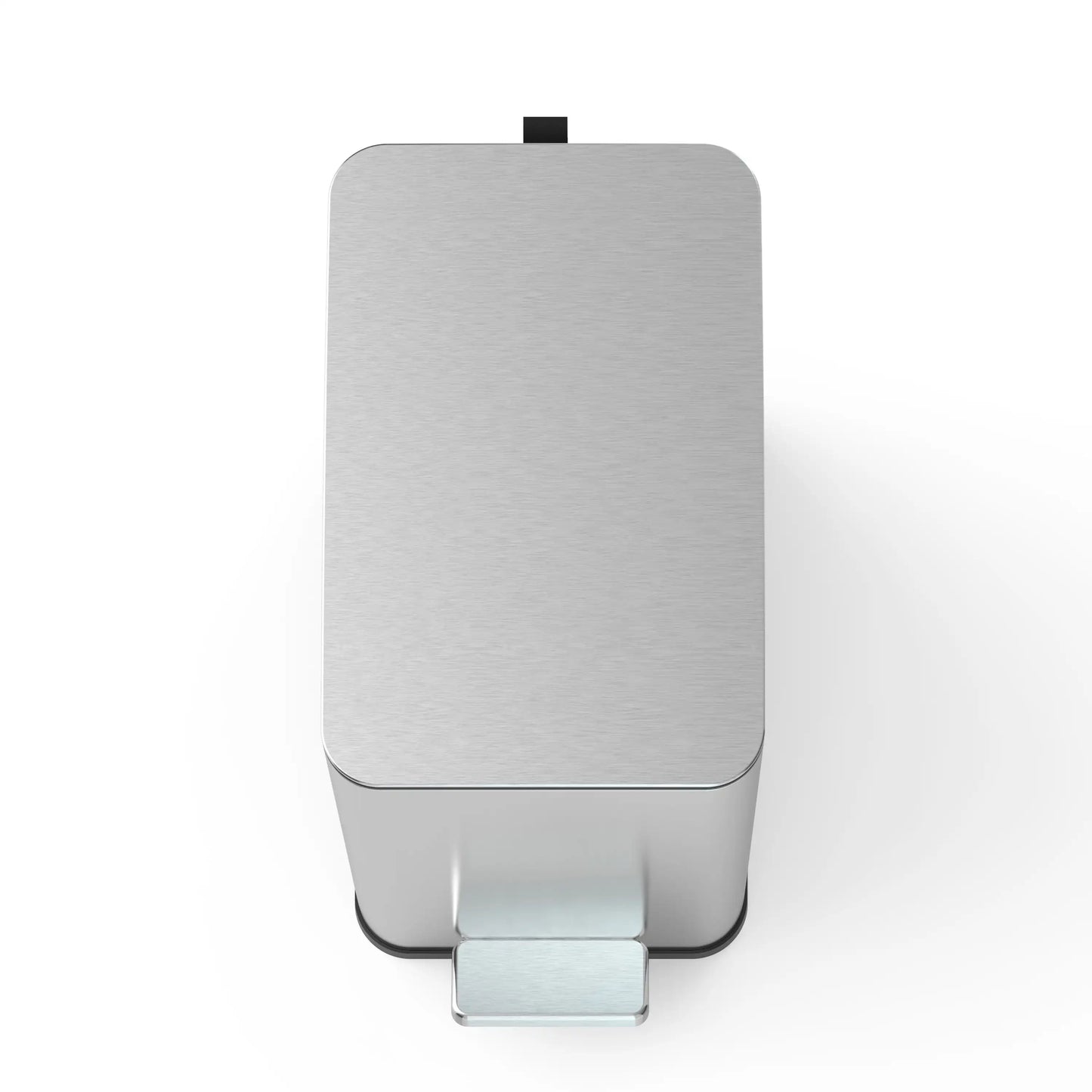 2.6 Gallon Bathroom Trash Can, Stainless Steel