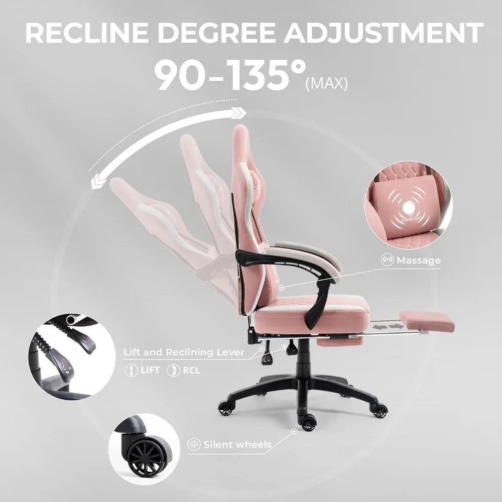 Multi-Functional Gaming and Study Chair for Dorm Rooms