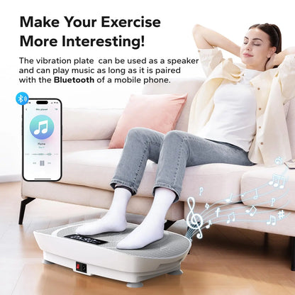 Vibration Plate Exercise Machine Whole Body Workout