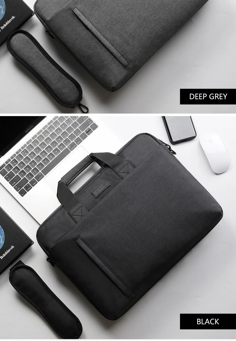 Laptop Bag case 13.3 14 15.6 17.3 inch Waterproof  Bag for Macbook Air Pro 13 15 Computer Shoulder Handbag Briefcase Bag