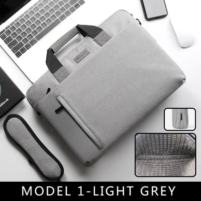 Laptop Bag case 13.3 14 15.6 17.3 inch Waterproof  Bag for Macbook Air Pro 13 15 Computer Shoulder Handbag Briefcase Bag