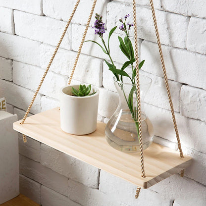 1pc Wooden hanging  Wall Shelves