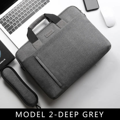 Laptop Bag case 13.3 14 15.6 17.3 inch Waterproof  Bag for Macbook Air Pro 13 15 Computer Shoulder Handbag Briefcase Bag