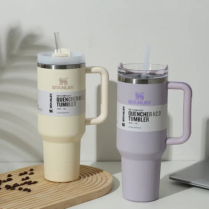 Stanley Thermal Tumbler 40oz Stainless Steel with Handle