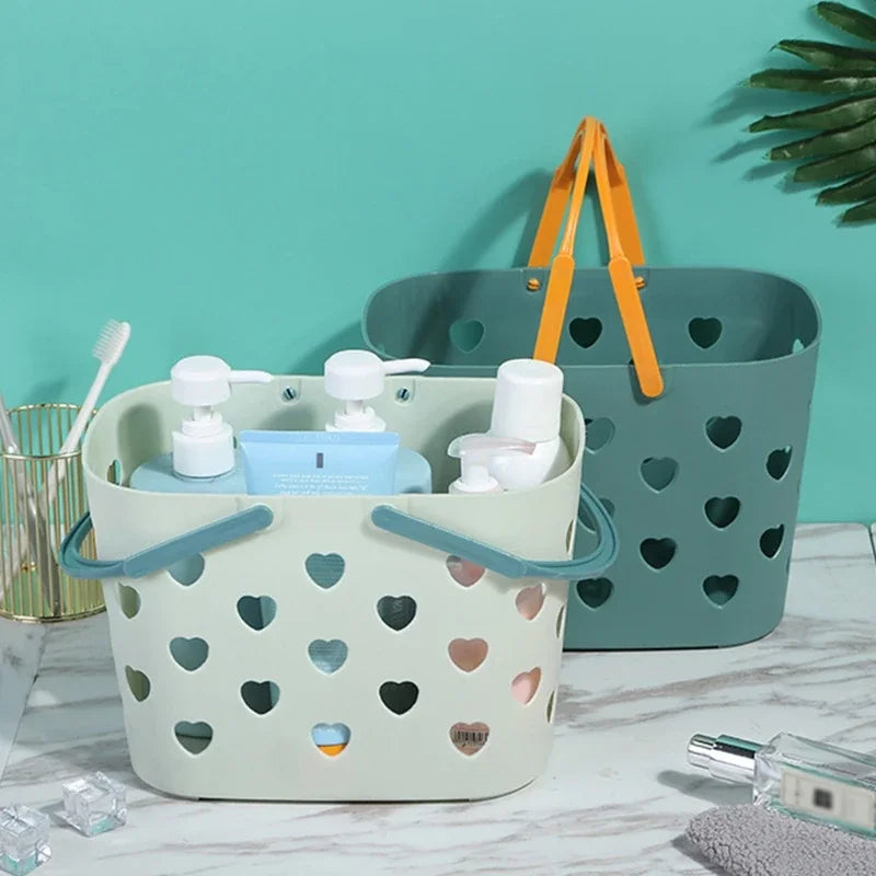 Portable Plastic Shower Tote