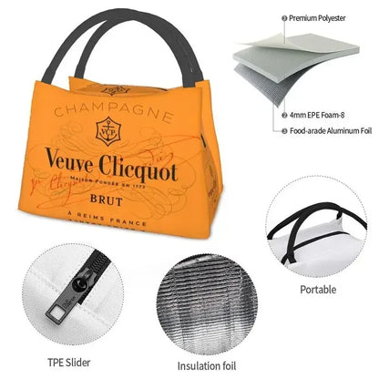 Custom Clicquot Champagne Bag