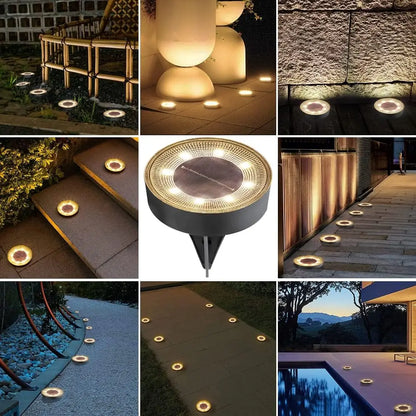 SunGlow IP68 Waterproof Solar Ground Lights