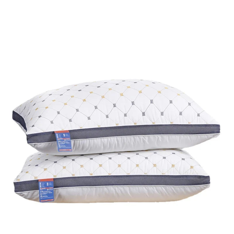 Hotel Standard Size Pillows White Bed Pillows For Sleeping 48*74cm