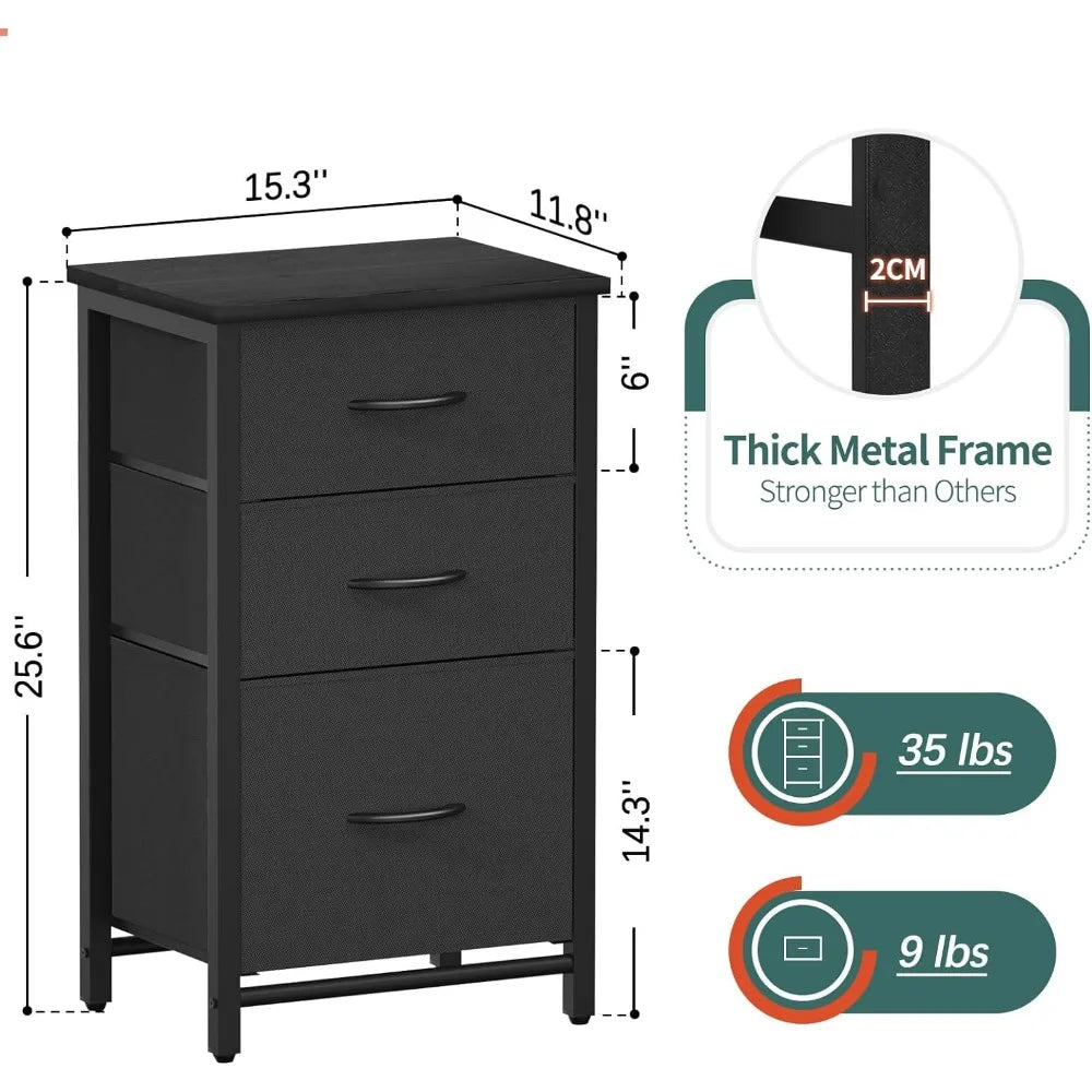 Storage Haven Nightstand