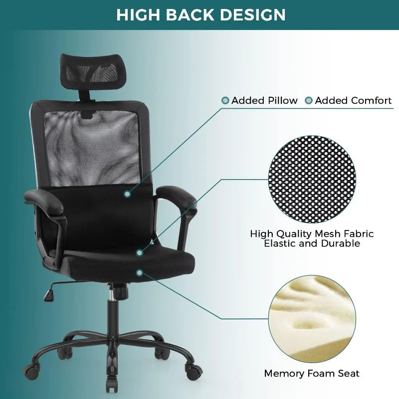 Ergonomic Mesh Computer Chair