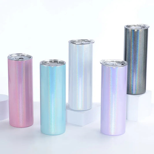 20oz Glitter Skinny Tumbler