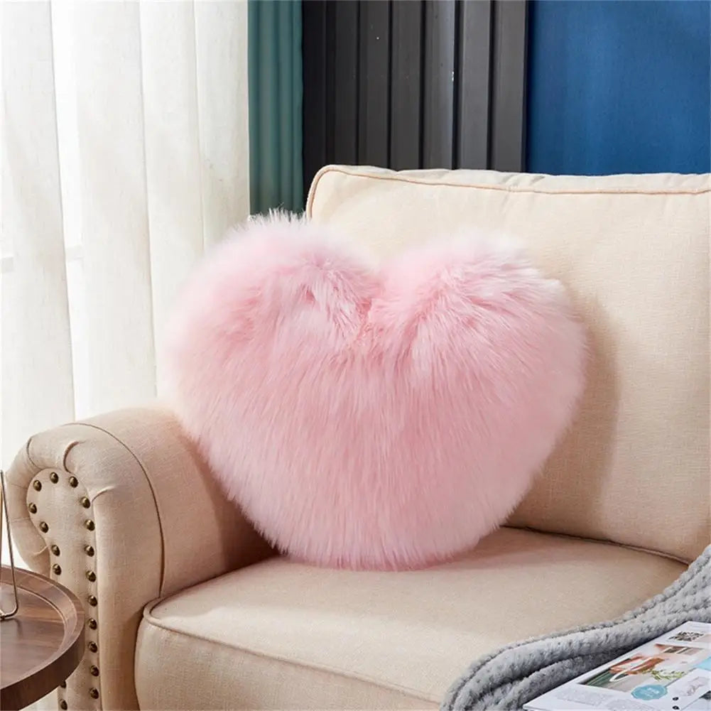 Washable Heart Shaped Pillow