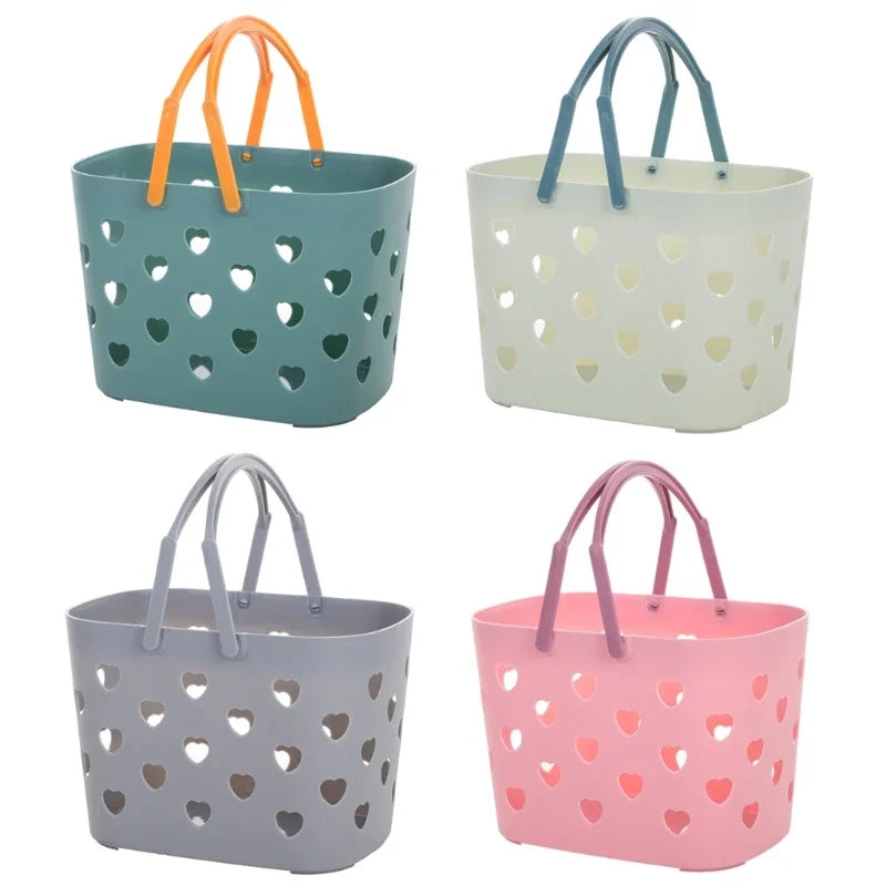 Portable Plastic Shower Tote