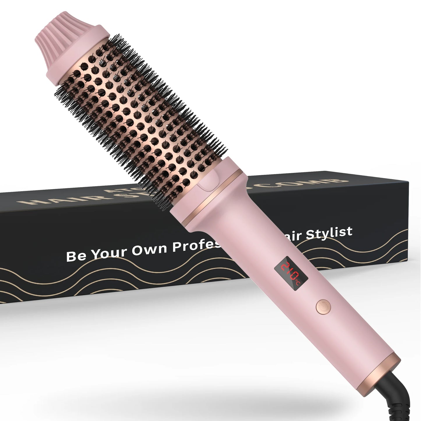 1.5 Inch Hair Ceramic Thermal Curling Iron Brush