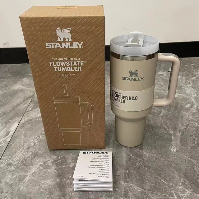 Stanley Thermal Tumbler 40oz Stainless Steel with Handle