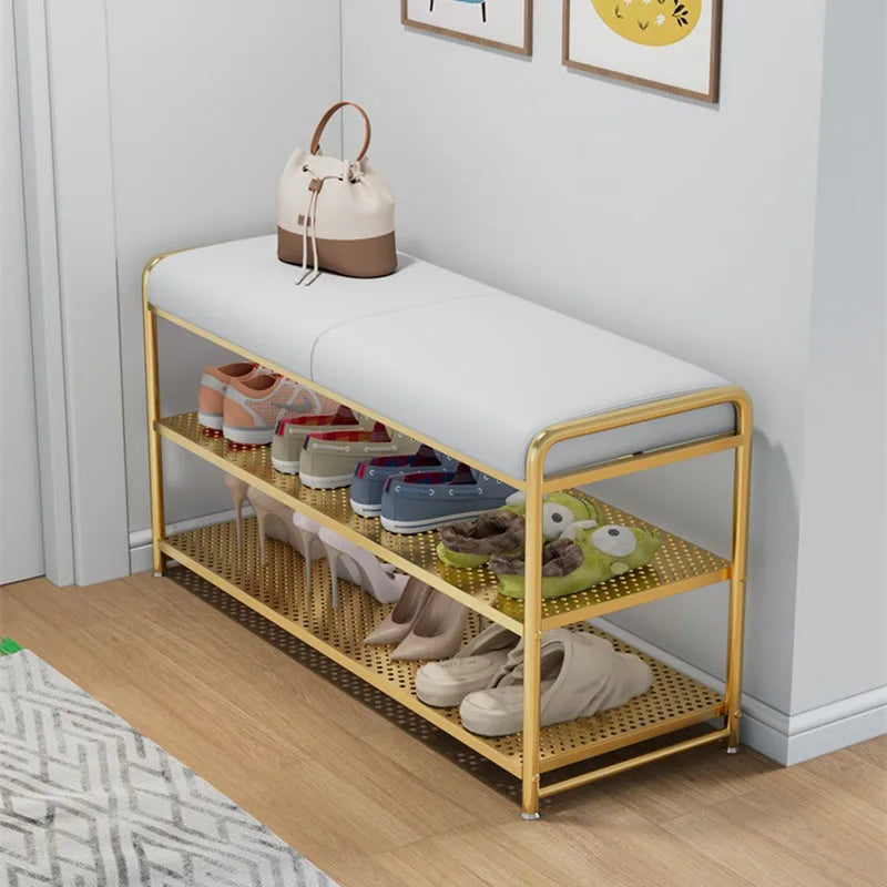 Luxury Bench Display Shoe Rack