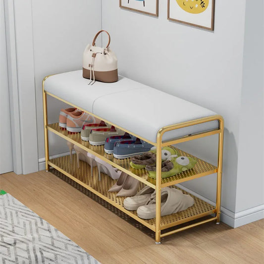 Luxury Bench Display Shoe Rack