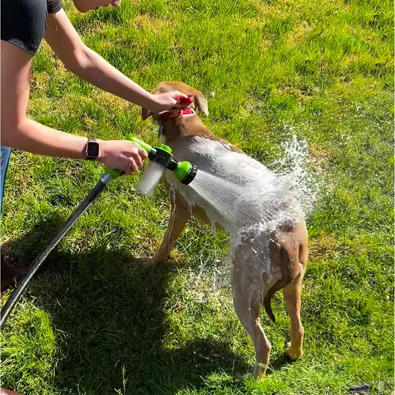 PawSpray Pro - High-Pressure Pet Shower & Cleaning Gun