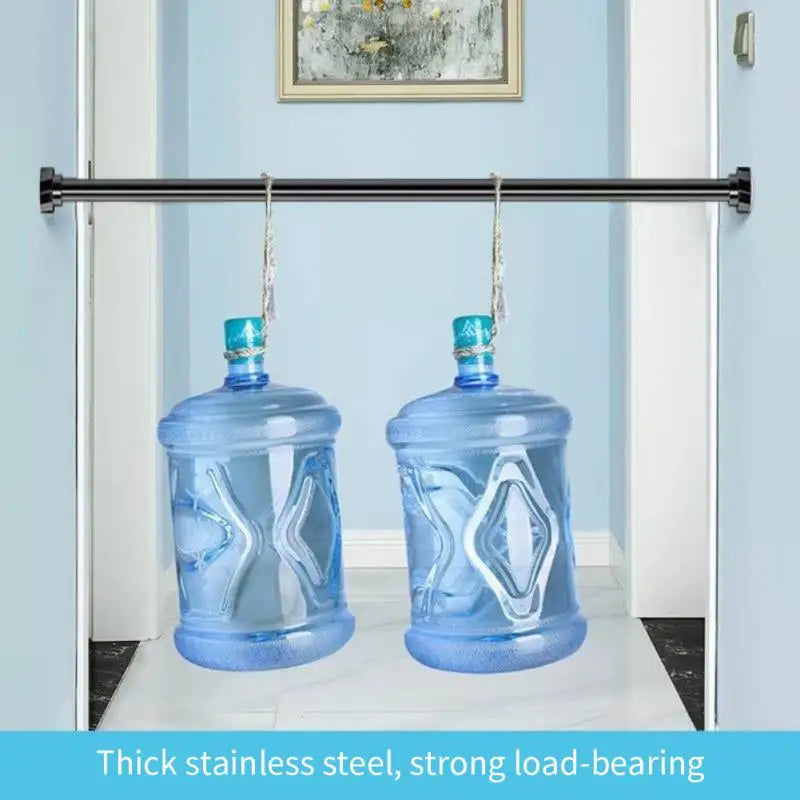 Multi Purpose Spring Loaded Extendable Curtain Rods