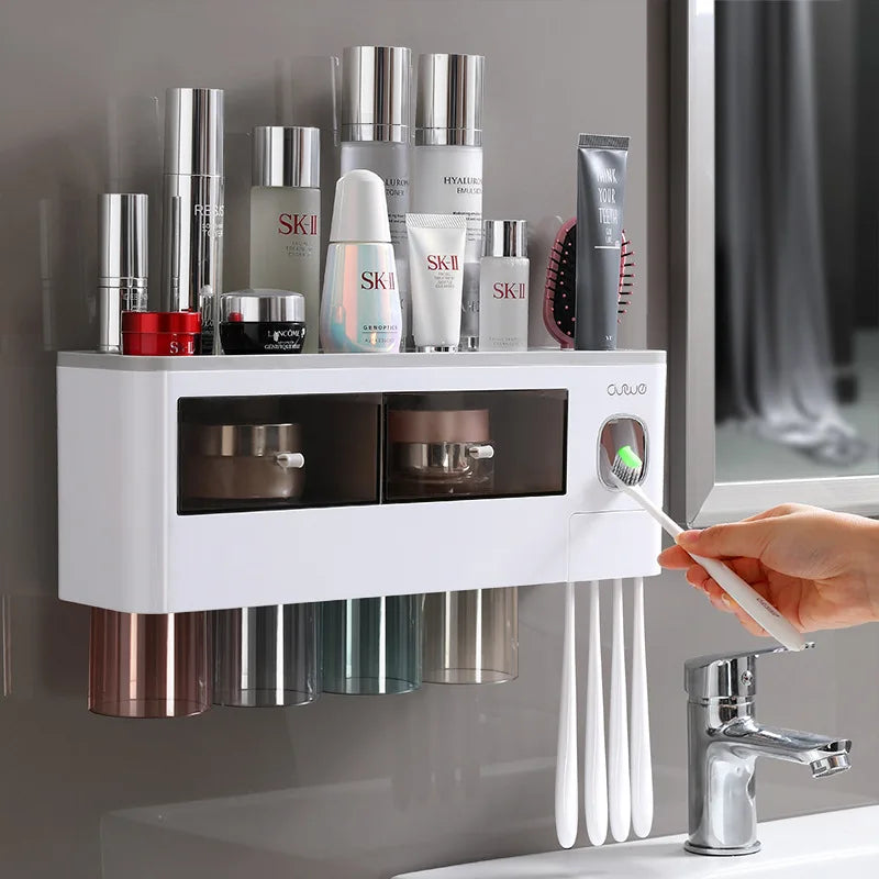 Magnetic Strip Bathroom Accessories Set