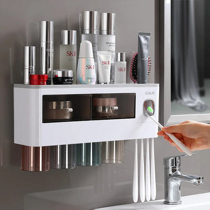 Magnetic Strip Bathroom Accessories Set