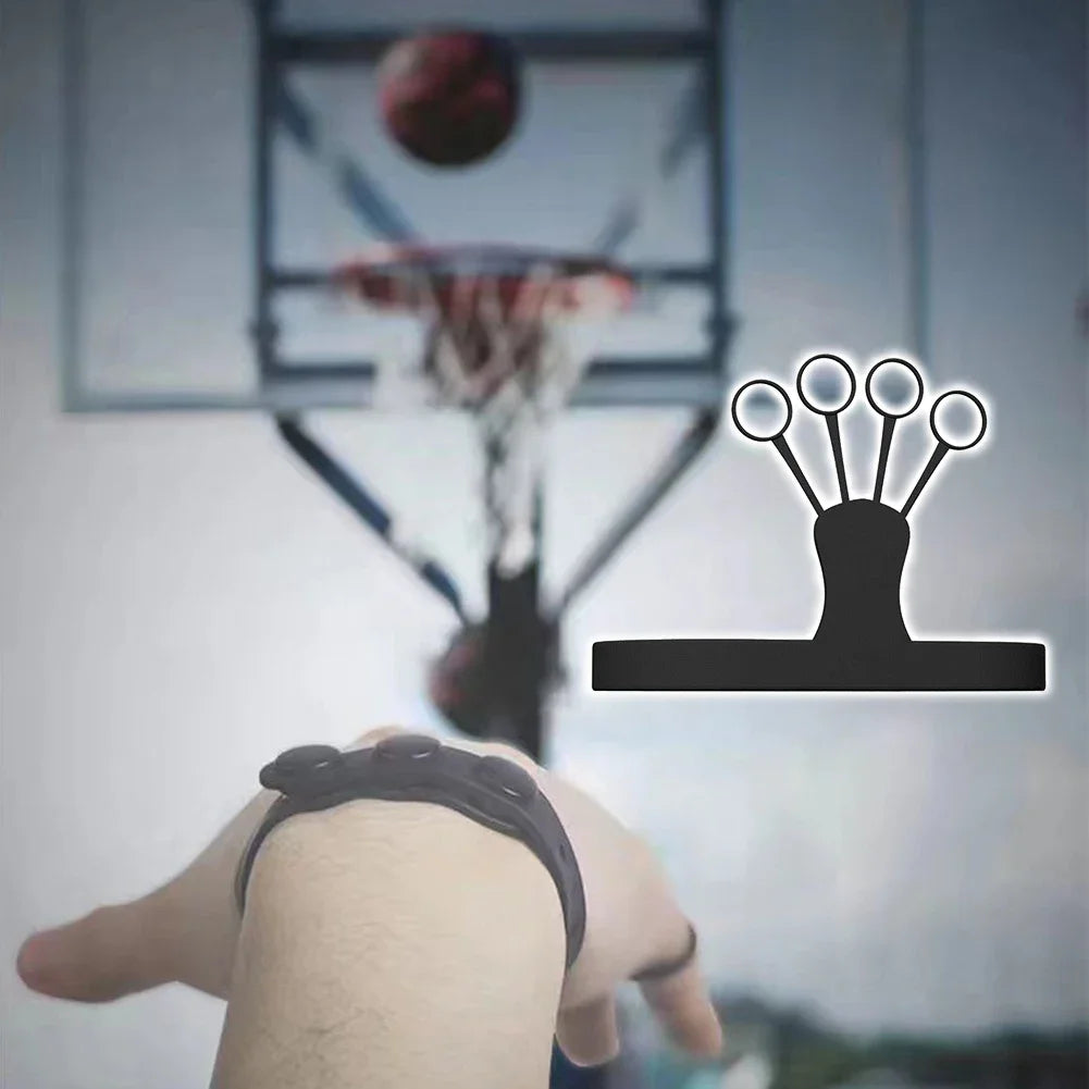 Silicone Basketball Shooting poster Aid