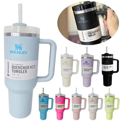 Stanley Thermal Tumbler 40oz Stainless Steel with Handle