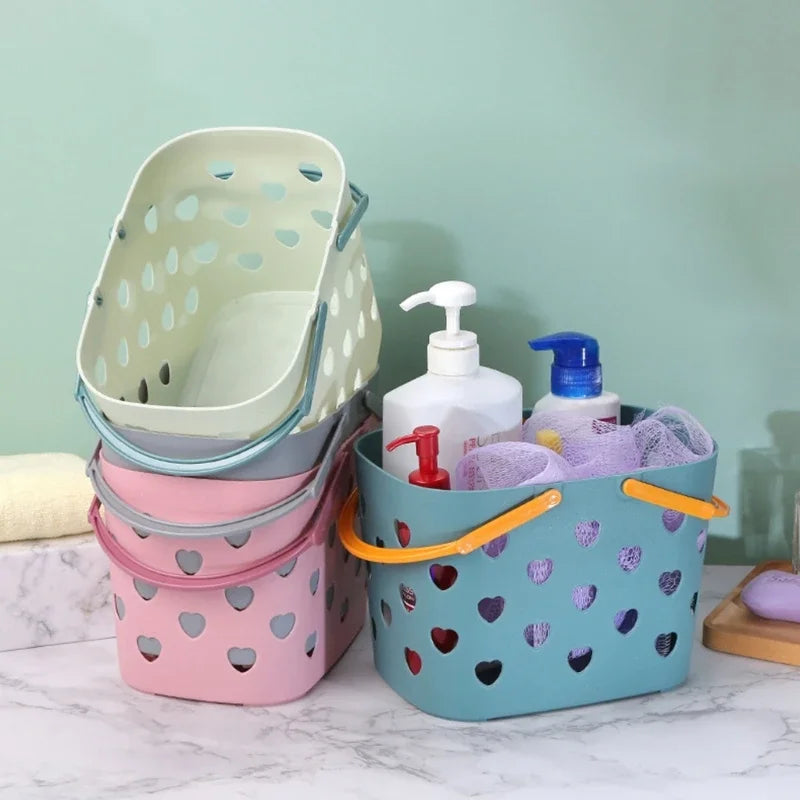 Portable Plastic Shower Tote