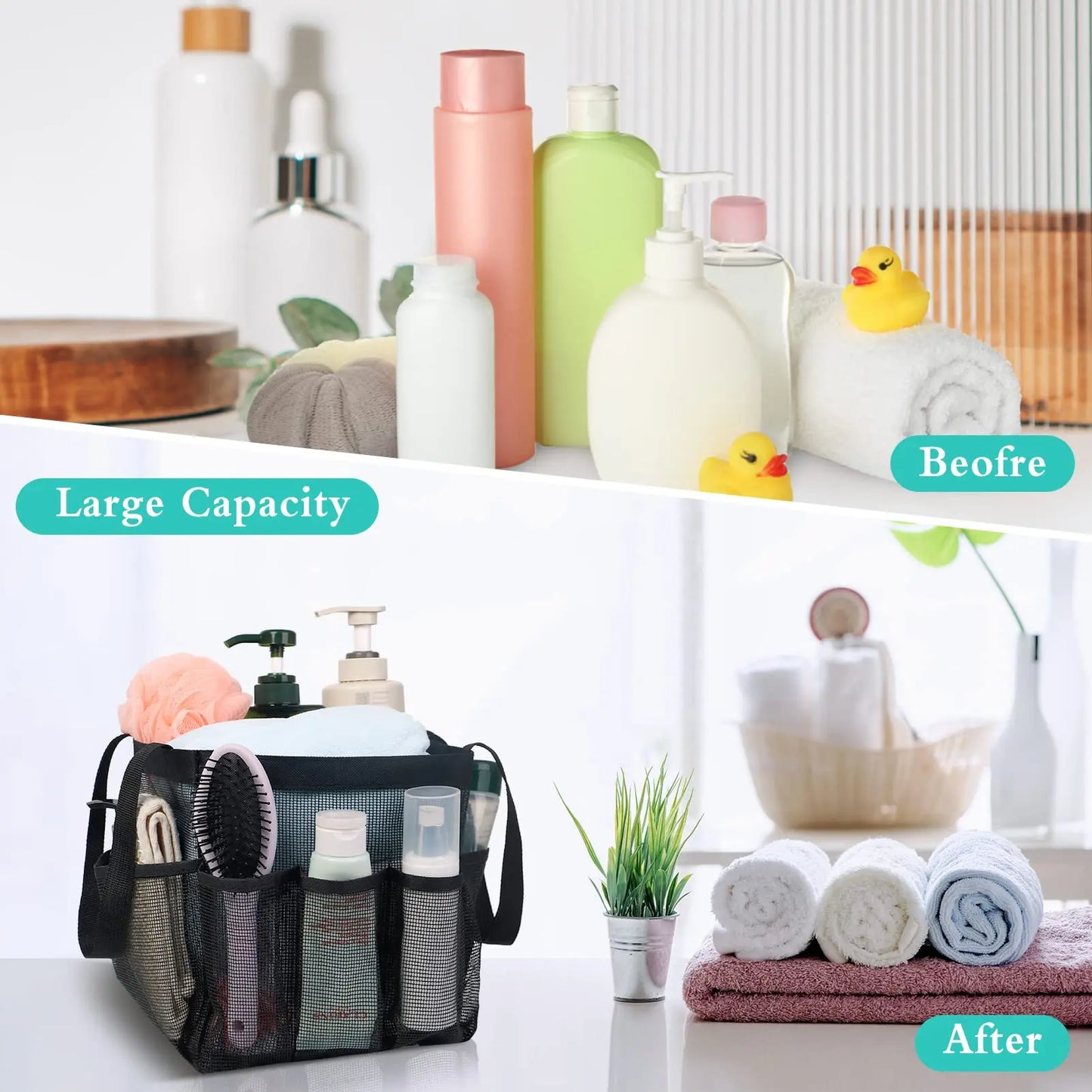 Large Shower Caddy Basket