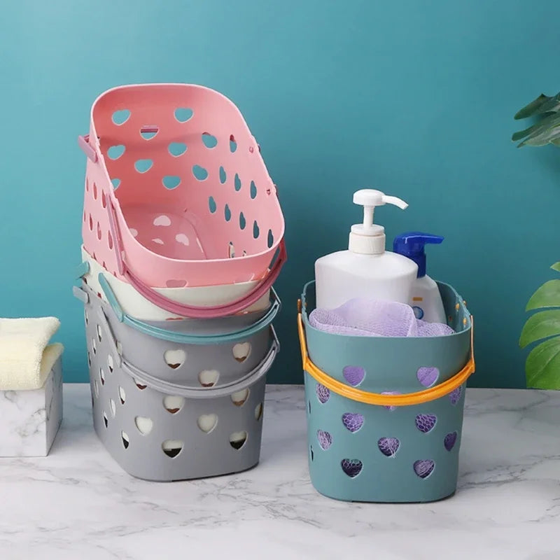 Portable Plastic Shower Tote