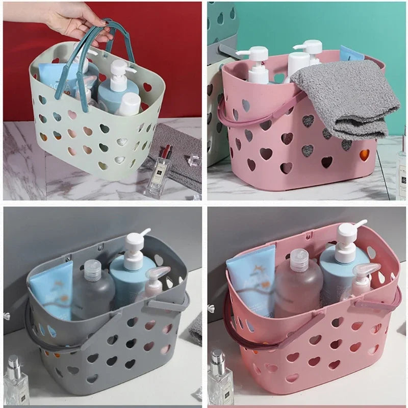 Portable Plastic Shower Tote