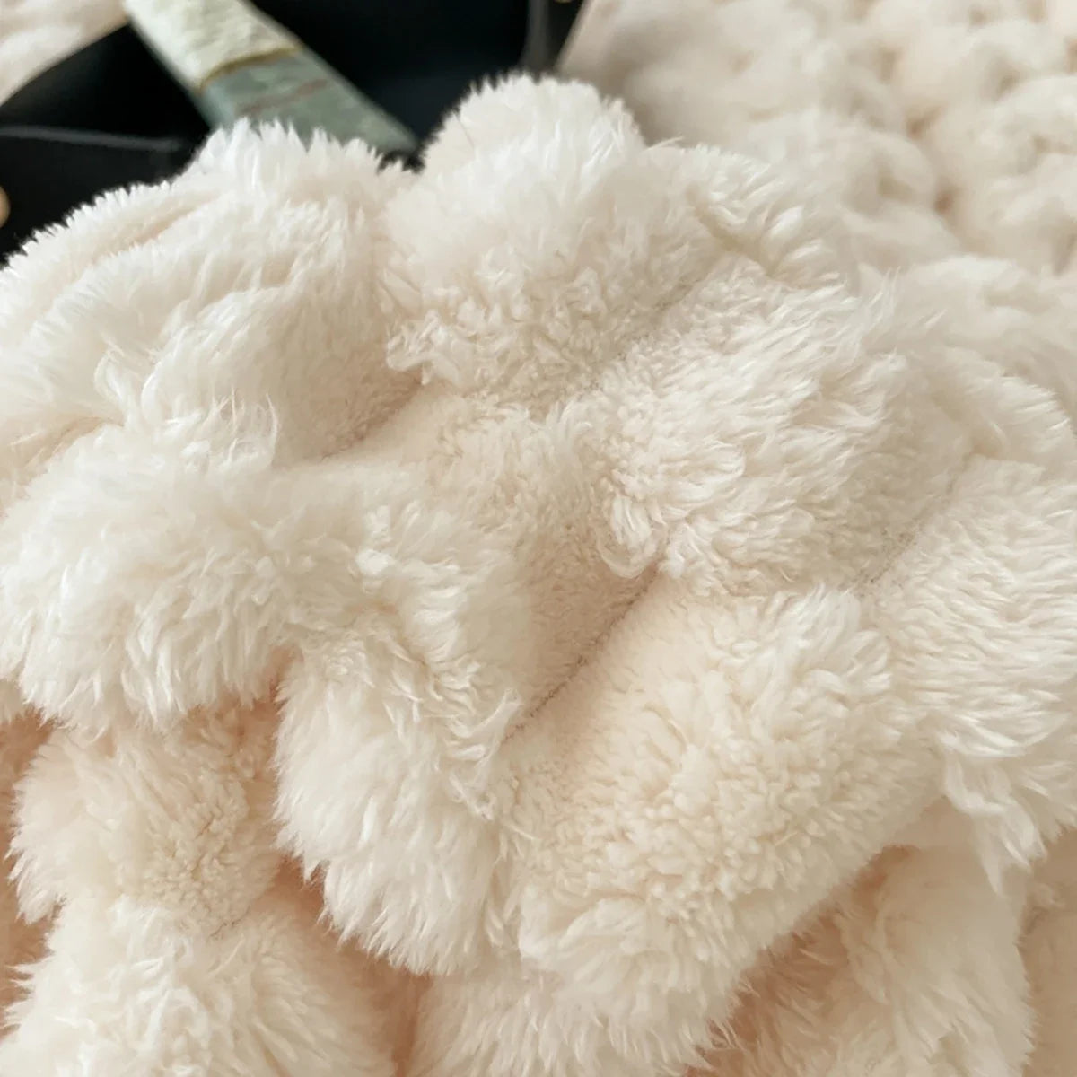 "PlushCozy LuxeWrap Blanket"