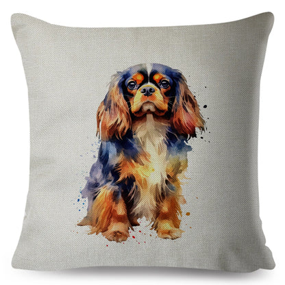 Adorable Watercolor Pet Pillowcase