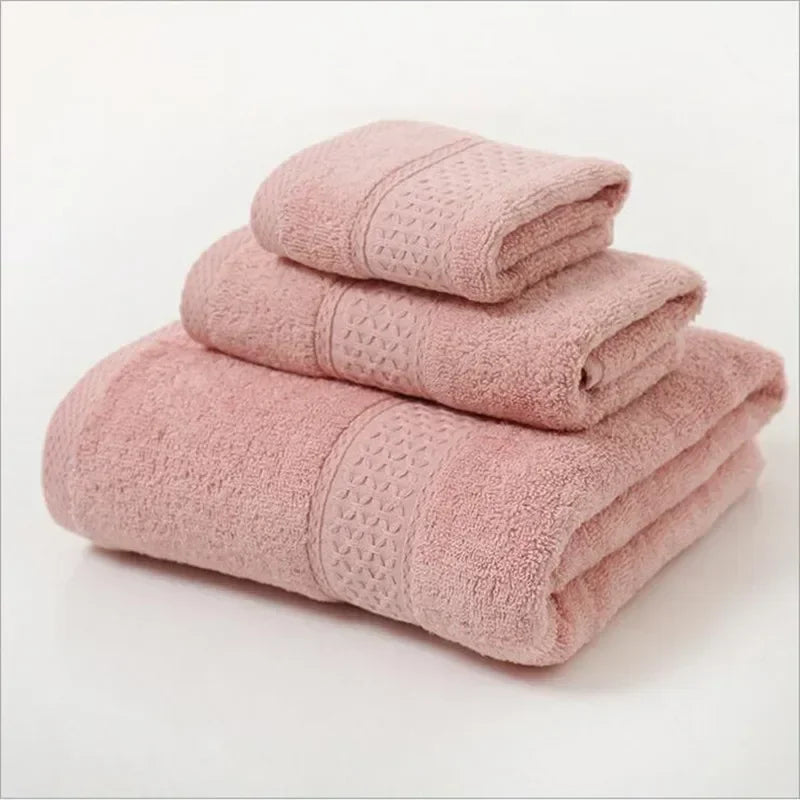 4 pc Thick Cotton Super Absorbent Bath Towel