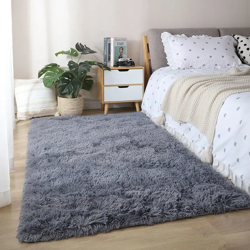 Fluffy Soft Bedside Rug