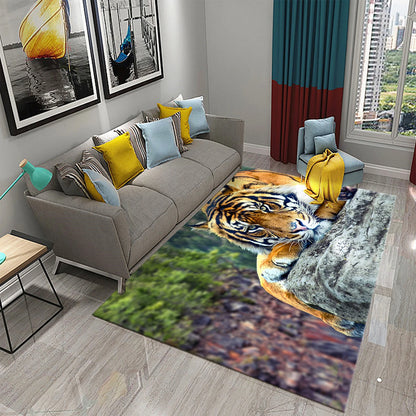 Tiger Pattern Carpet