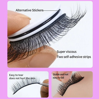 LuxeLash Reusable Adhesive Eyelashes