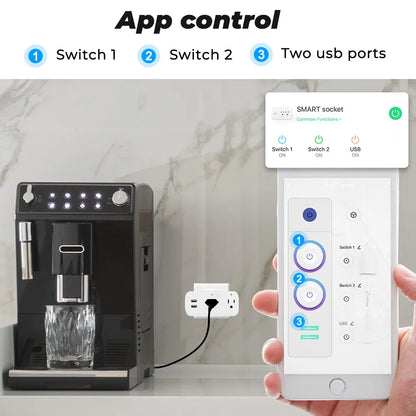 Smart Socket with USB Port