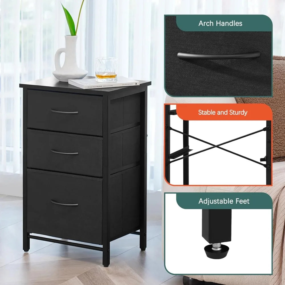 Storage Haven Nightstand