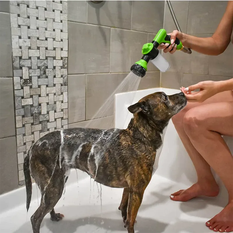 PawSpray Pro - High-Pressure Pet Shower & Cleaning Gun