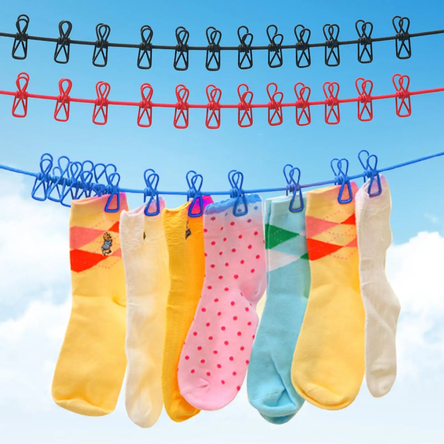 Portable Travel Clothes Line